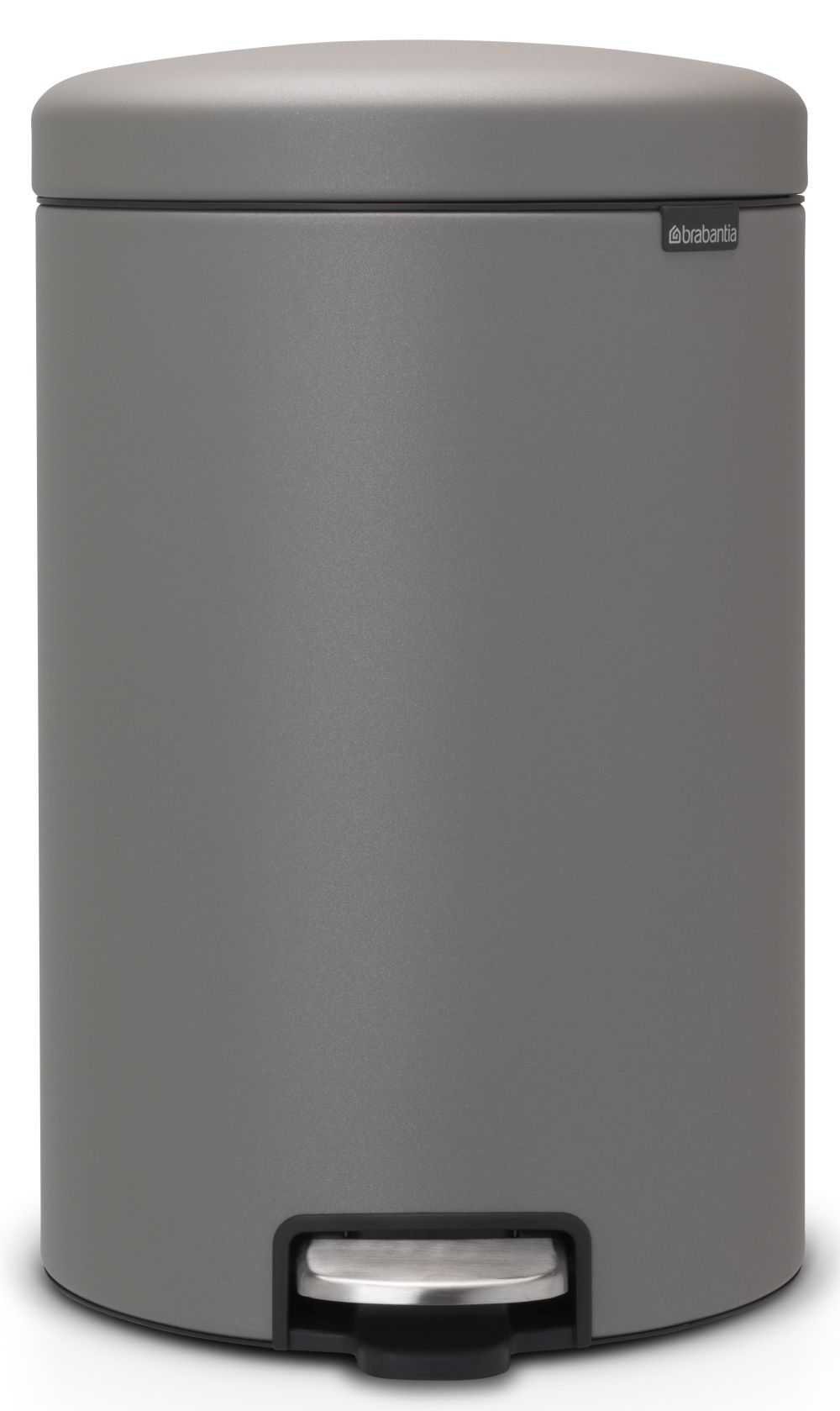 Levně Brabantia pedálový odpadkový koš newIcon, 20l, minerální šedá,119163
