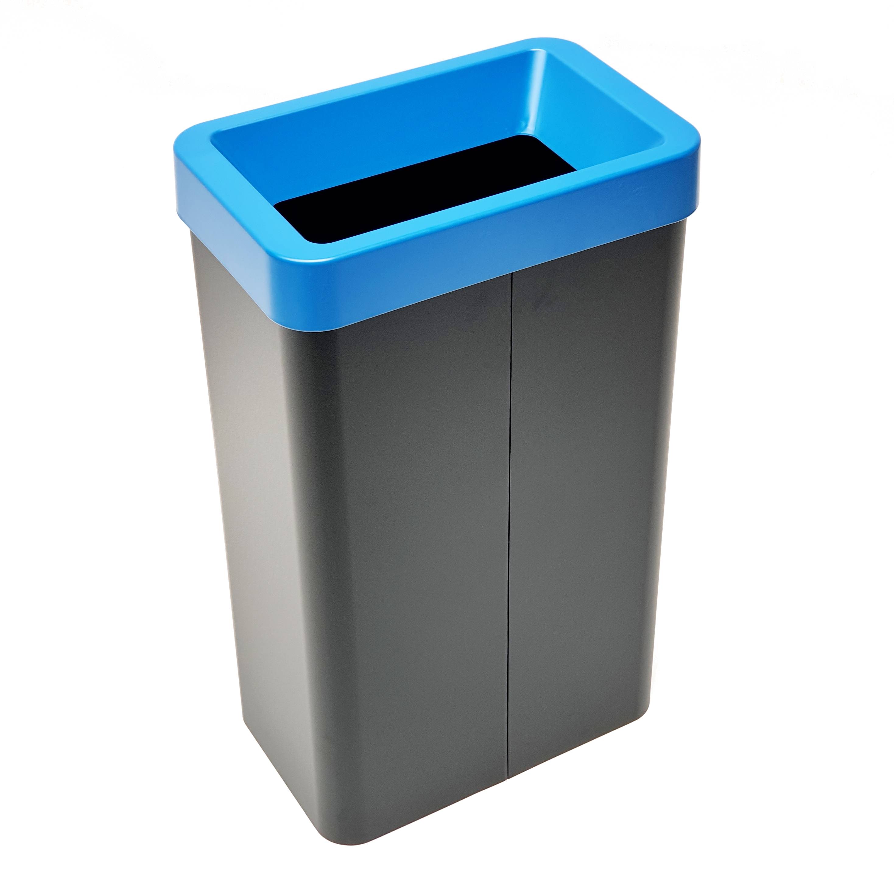 Levně Odpadkový koš na tříděný odpad Caimi Brevetti Maxi N,70 L, modrý, papír