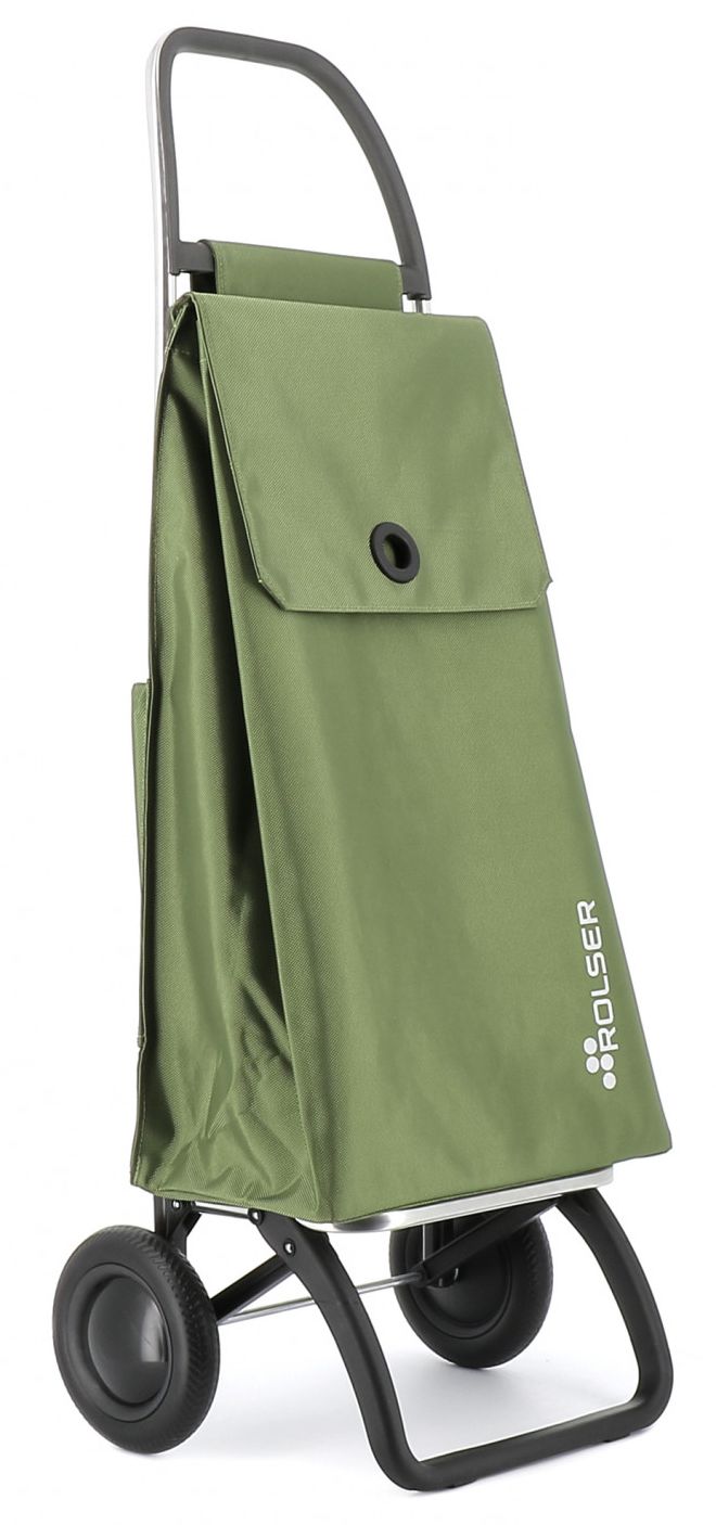 Levně Rolser Akanto MF 2 nákupní taška na kolečkách, zelená khaki
