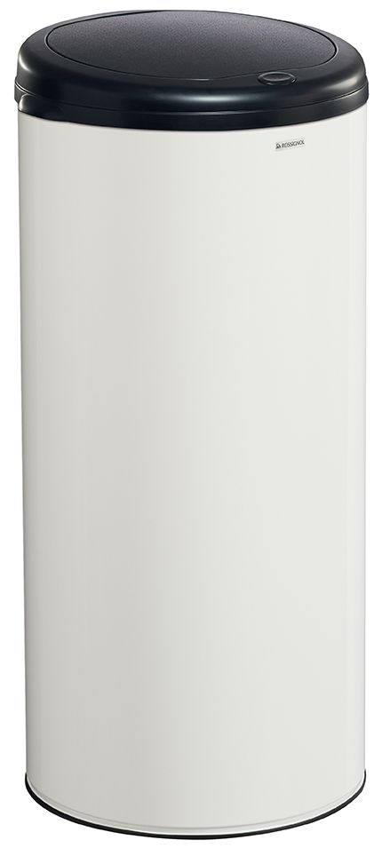 Levně Rossignol SAS Dotykový odpadkový koš Rossignol Touch 93580, 45 L, bílý RAL 9016