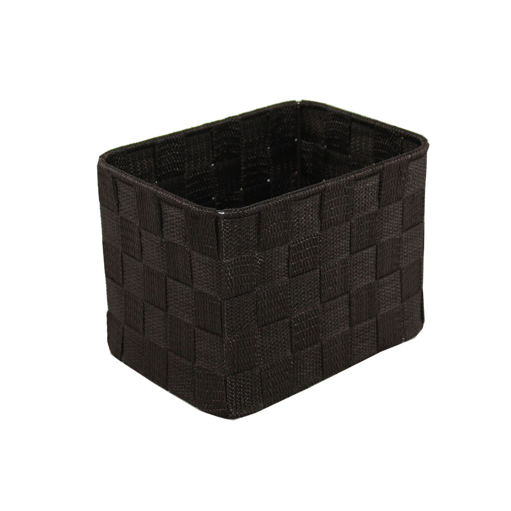 Levně Úložný organizér do zásuvky Compactor TEX vysoký - 19 x 14 x 13 cm, čokoládový