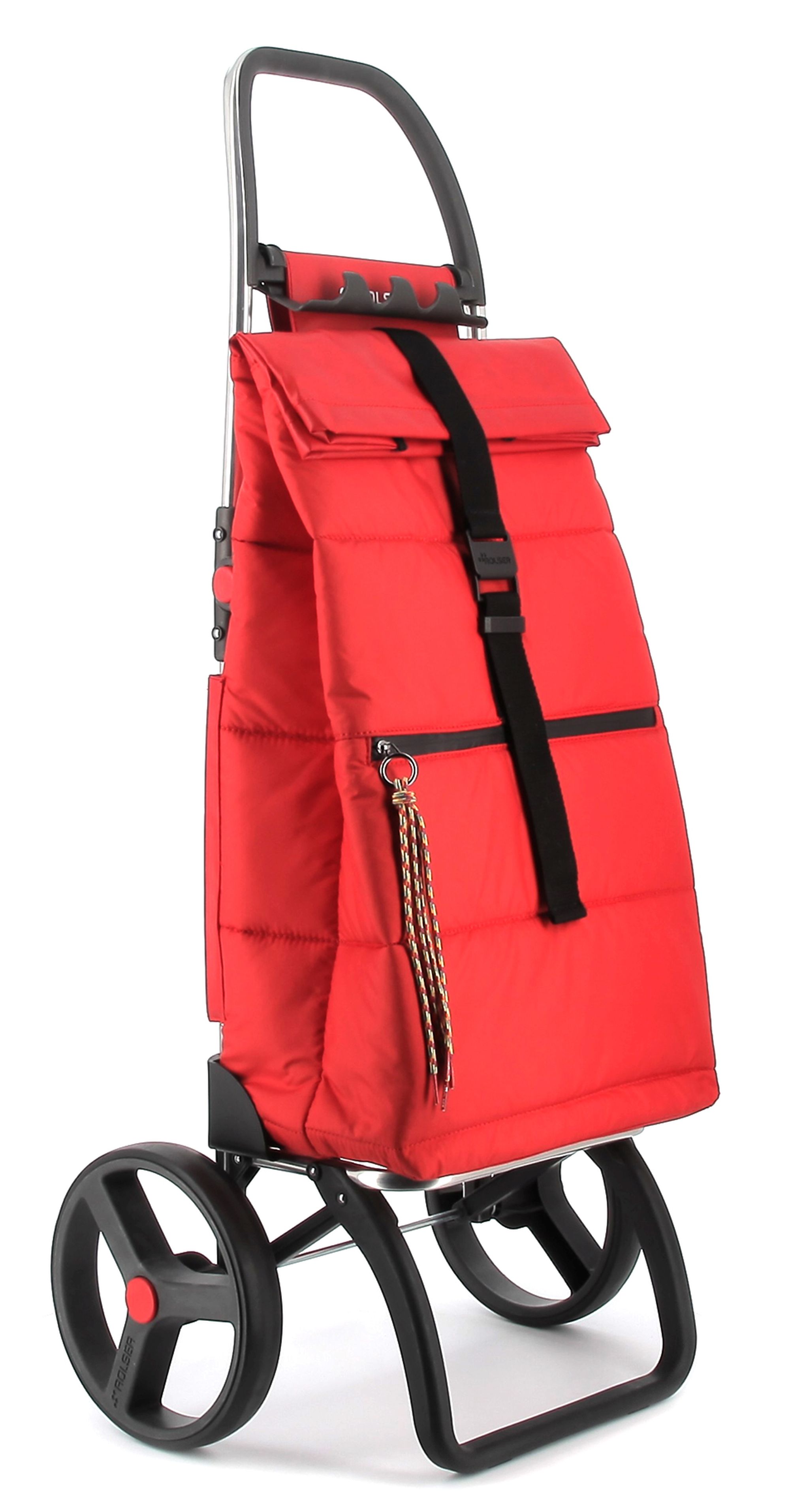 Levně Rolser BIG Polar 2Logic RSG nákupní taška na velkých kolečkách, červená