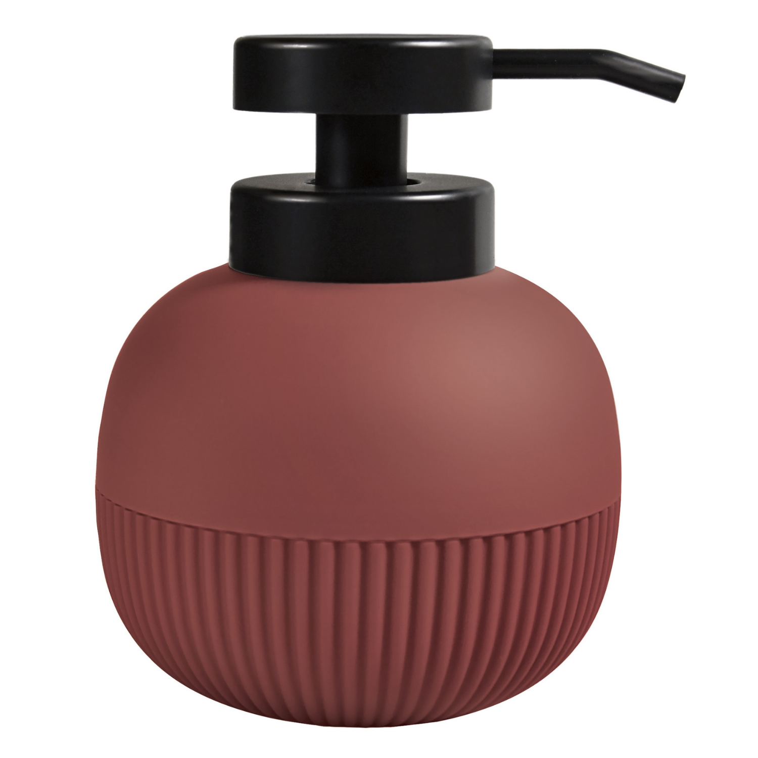 Levně MSV dávkovač mýdla GINO, burgundy, plast, 500 ml
