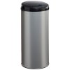 Bezdotykový odpadkový koš, šedý, objem 45 L, Rossignol Sensitive 93612