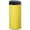 Bezdotykový odpadkový koš, objem 45 litrů, žlutý, Rossignol 93568