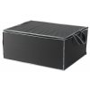 Textilní úložný box na 2 peřiny Compactor 55 x 45 x 25 cm – černý