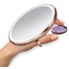 Kapesní kosmetické zrcátko ST3046,rose gold,10x zvětšení