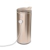 Bezdotykový dávkovač mýdla Simplehuman – 266 ml, rose gold ocel, dobíjecí - dobíjení