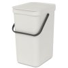 Koš 'Sort & Go'  Brabantia - 12 l, šedý,213281