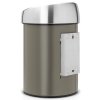 Koš Touch Bin Brabantia 3l, šedý 364464 (2)