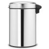 Nástěnný odpadkový koš Brabantia, lesklá ocel, 3 litry