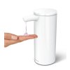 Simplehuman dávkovač mýdla a desinfekce, ST1078, 266ml, bílý