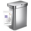 Sáčky o objemu 50-65L do odpadkového koše, zatahovací, typ Q, Simplehuman CW0414