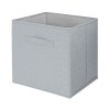 Skládací úložný box Compactor BOSTON do police a knihovny,  31 x 31 x 31 cm, šedý RAN11218