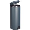 Odpadkový koš o objemu 30 L, antracitový, pedálový, Rossignol Elora 90216