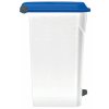 Modrý odpadkový koš o objemu 50 litrů, papír, Rossignol Utilo