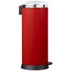 Koš na odpadky, červený, otevírání koše pomocí pedálu, 30 L, Rossignol Bomba 91046