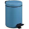 Pedálový odpadkový koš, modrý, objem 3 L, Rossignol Cyjeu 90029