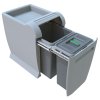 Odpadkový kuchyňský koš, výsuvný, Elletipi CITY PTA 3040A