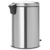 Brabantia pedálový odpadkový koš newIcon, 20l, matná ocel rozměry 114021