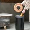 Brabantia černý koš na prádlo , objem 35 litrů, korkové víko