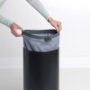 Koš na prádlo Brabantia  120008, černý, objem 35 litrů