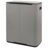 Koš na odpadky pedálový, minerální šedá, 60 L, Brabantia 211348