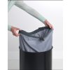 Černý koš na prádlo Brabantia, objem 60L, 120022