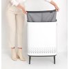 Designový koš na prádlo o objemu 2x45L, bílý, Brabantia Bo 200540