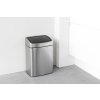 Koš Touch Bin 10 L - čtvercový, matná ocel (16)