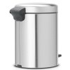 pedalový odpadkový koš s vyndavací vnitřní nádobou matna ocel brabantia 112102