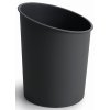 Odpadkový koš na papír značky Caimi Brevetti Hi-Tech, objem 12 litrů, černý