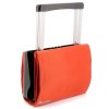 Taška nákupní na kolečkách oranžová