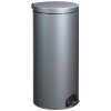 Pedálový odpadkový koš o objemu 30 L, šedý, Rossignol Elora 90231