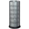 Stojan na deštníky, metalově šedý, výška 61 cm, 28 L, Rossignol Kipso 59103