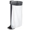 Stojící držák pro separovaný odpad - na 1-2 pytle, černý, Rossignol