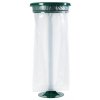 Venkovní odpadkový koš s víkem, zelený, objem 110 litrů, Rossignol Collecmur Essentiel
