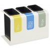 Koše na třídění odpadu (žlutý plasty, modrý papír, šedý směsný), Rossignol Tribu 55301