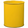 Odpadkový koš o objemu 30 L, ocelový, žlutý, Rossignol Appy 50156
