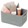 Praktický úložný košík, materiál tkaný polypropylen, Compactor LILOU RAN9694