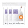 Simplehuman sáčky do koše, objem 30-35 L, typ H, 60 ks, CW0258