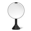 Kosmetické zrcátko Simplehuman, Sensor Touch, černá ocel