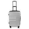 Cestovní kufr Hybrid Luggage, stříbrný, velikost S+L+XL