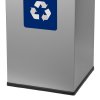 Koš na tříděný odpad Eko Square Nord 90 l ocel protiskluzová základna