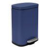 Pedálový odpadkový koš v modré barvě o objemu 5 litrů