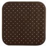 MSV protiskluzová podložka do sprchy CLASS Premium, hnědý sbs kaučuk, 54 x 54 cm