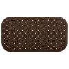MSV protiskluzová podložka do vany CLASS Premium, hnědý sbs kaučuk, 36 x 76 cm