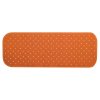 MSV protiskluzová podložka do vany CLASS Premium oranžový sbs kaučuk 36 x 97 cm