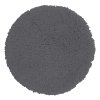 Spirella kulatá koupelnová předložka HIGHLAND tmavě šedá