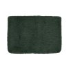Spirella koupelnová předložka BREE v tmavě zelené barvě 55 x 65 cm